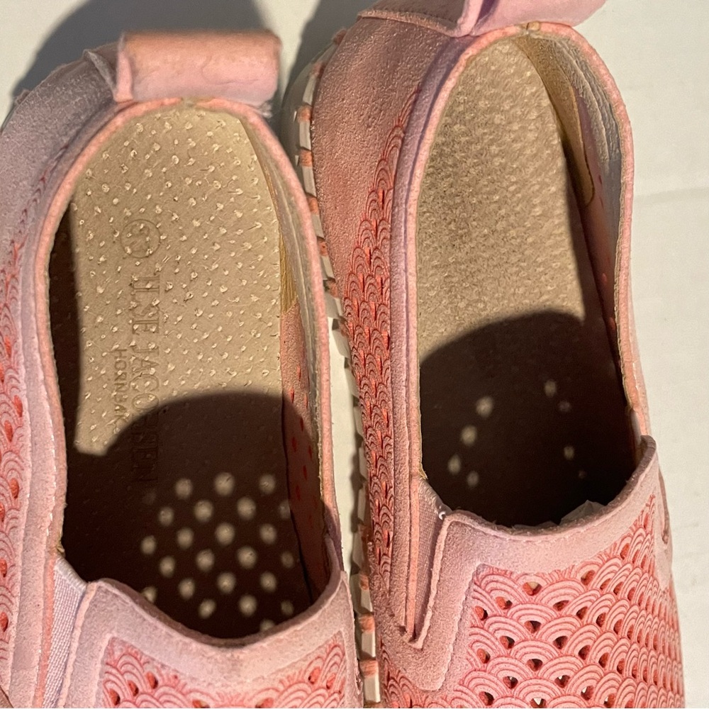 Ilse Jacobsen Tulip Pink Girl Slip On Sneakers Flats 33 - Picture 8 of 8
